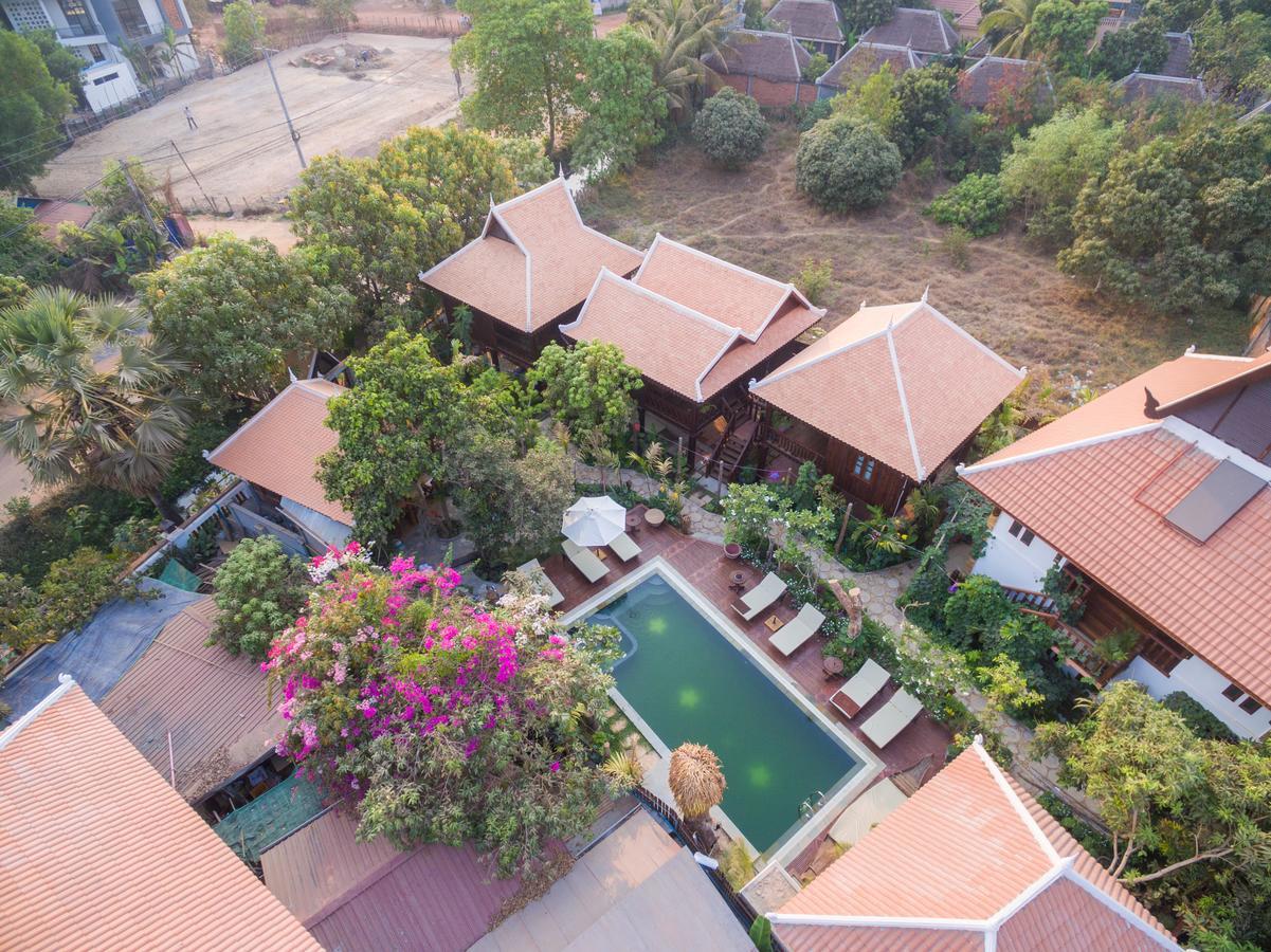 Malu Khmer Villa Siem Reap Ngoại thất bức ảnh