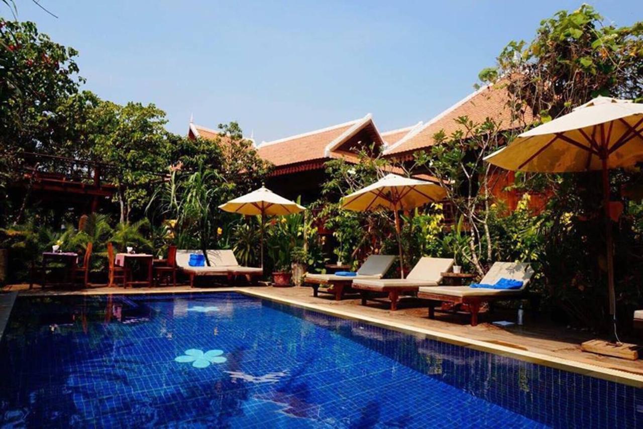 Malu Khmer Villa Siem Reap Ngoại thất bức ảnh